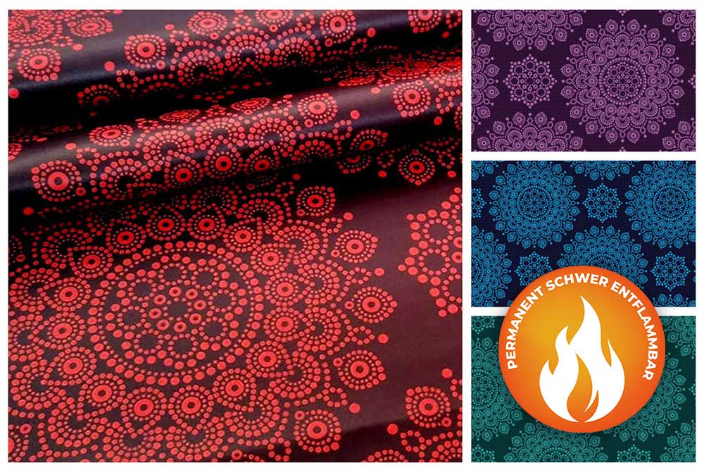 Blackout perm. schwer entflammbar - Orientalis 