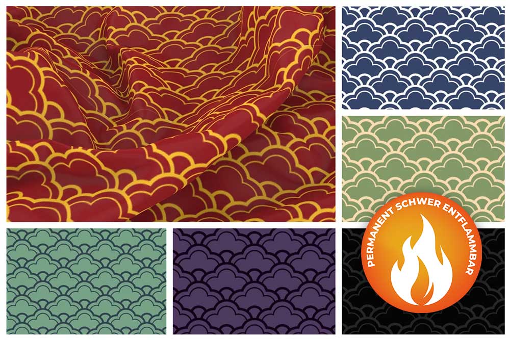 Blackout perm. scher entflammbar - Modern World 3 