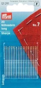 20 Nähnadeln lang No. 7 