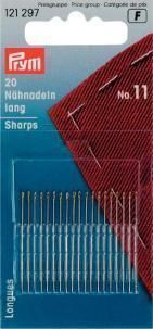 20 Nähnadeln lang No. 11 