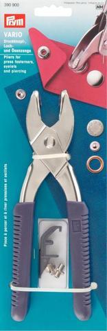 Druckknopf-,  Loch- und Ösenzange 