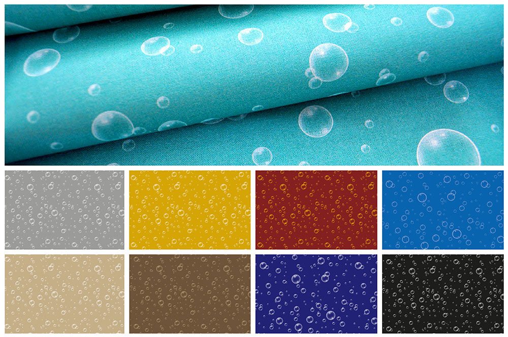 Baumwollstoff - Luftblasen 