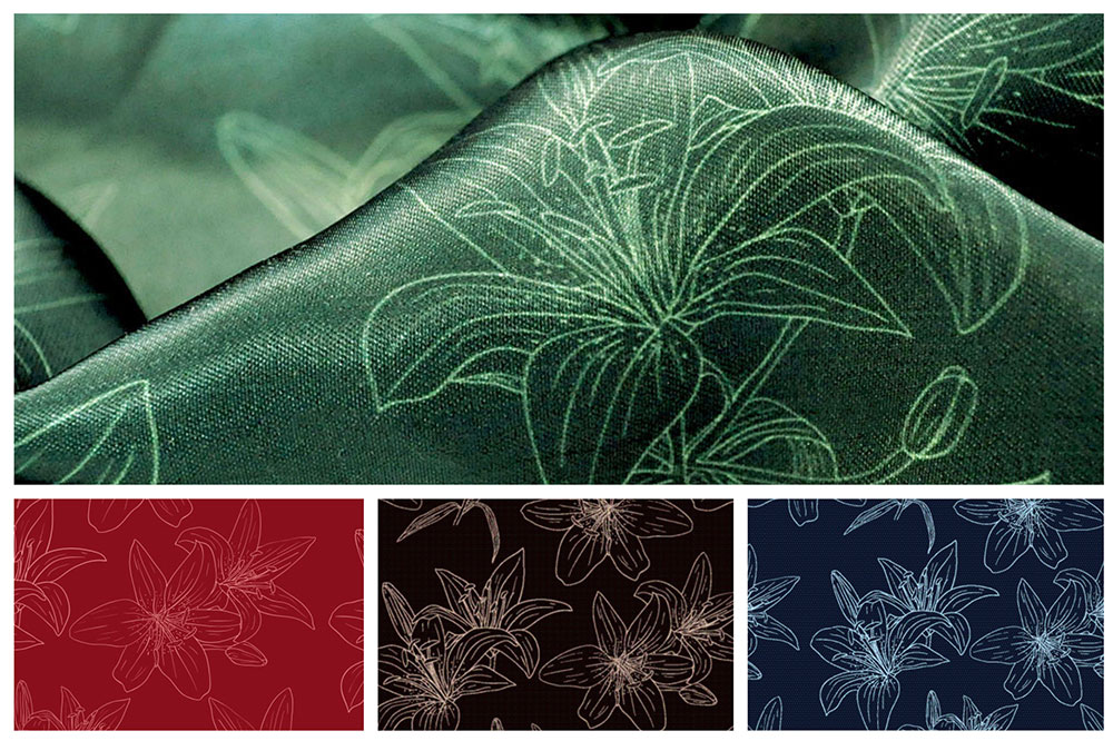 Satin - Lilien-Traum 