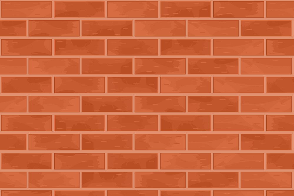 Universalstoff - Ziegelmauer 