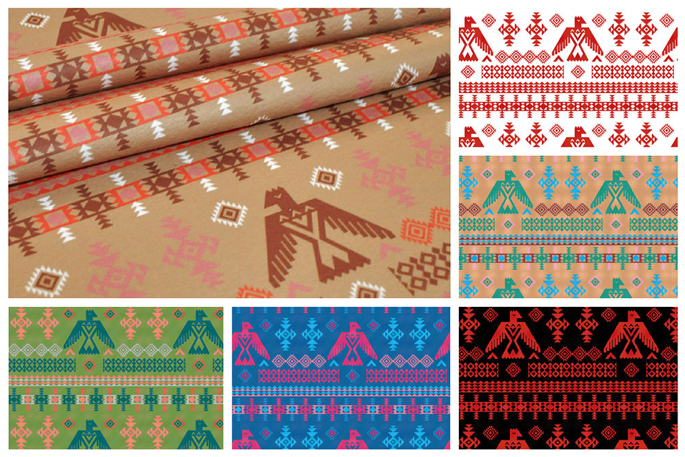 Wärme-Fleece - Tribal Totem 