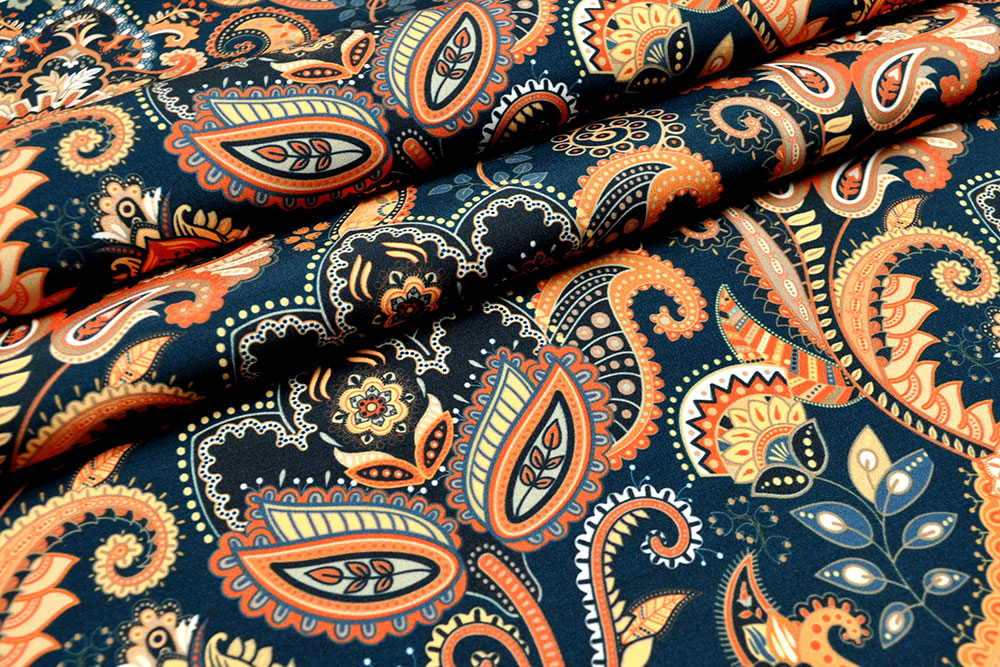 Nano-Softshell - Paisley-Muster Indianerstyle 