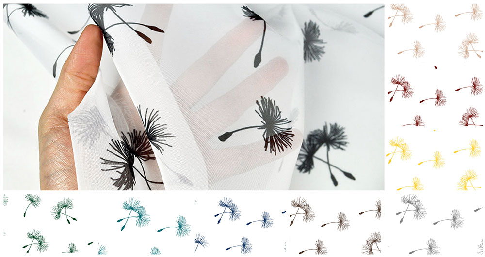 Voile - Pusteblümchen 