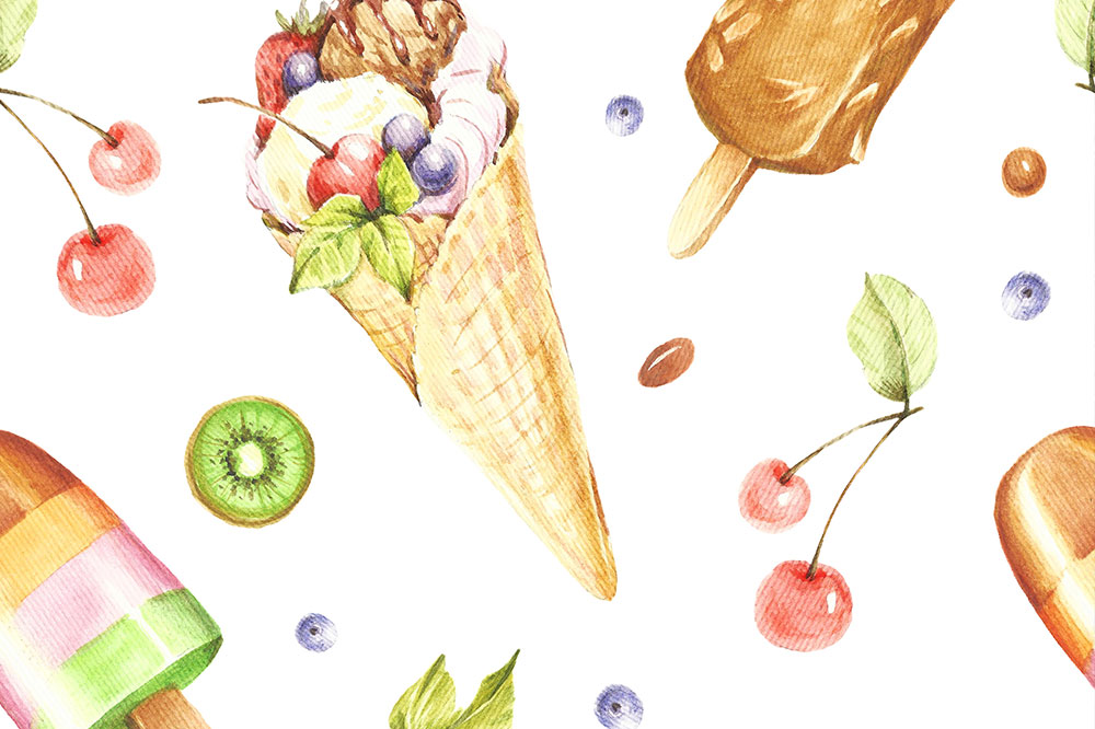 Voile-Gardinenstoff  - Summertime 