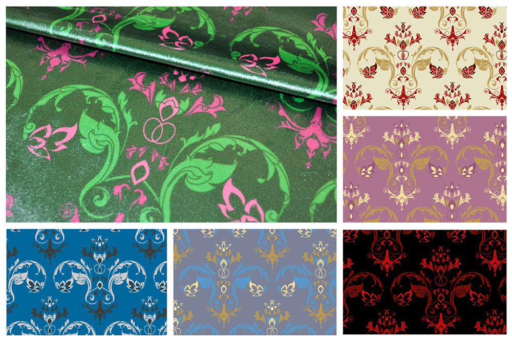 Samt-Stoff - Louis Philippe Modern 