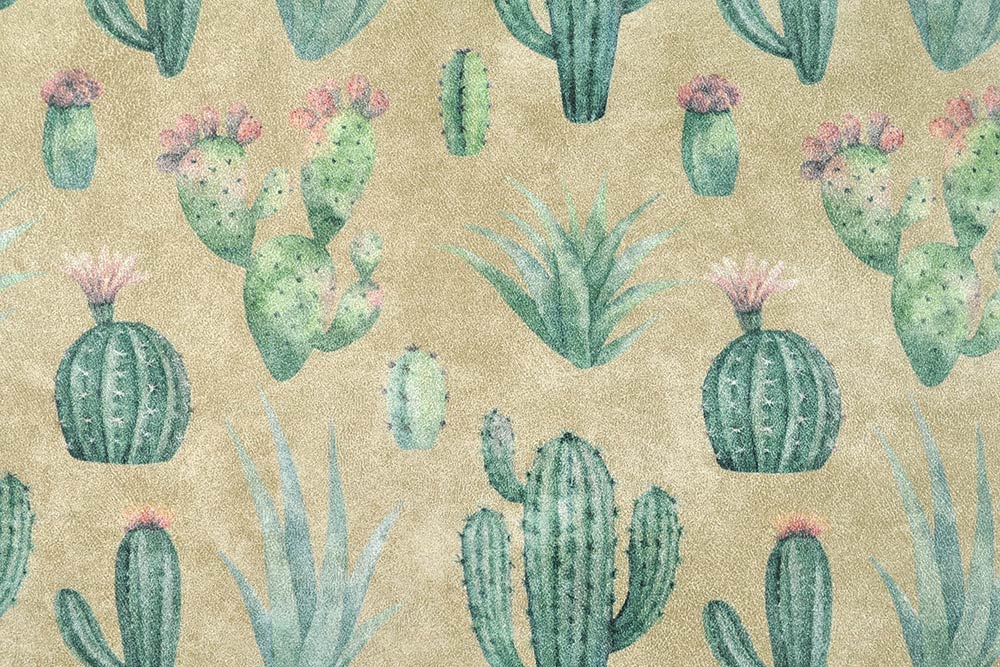Nubuk Wärmevorhang - Kaktus-Liebe Sand