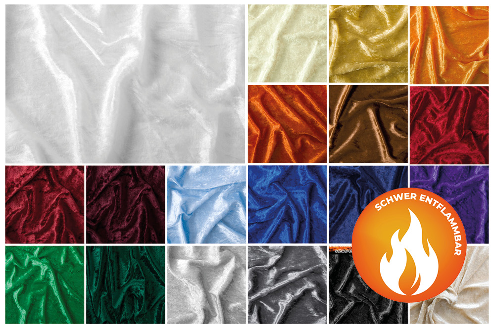 Pannesamt B1 - schwer entflammbar 