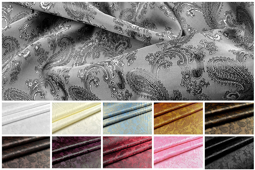 Jacquard-Taft - Paisley 