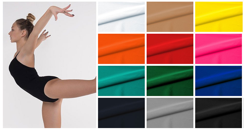 Tanzkleiderstoff matt 