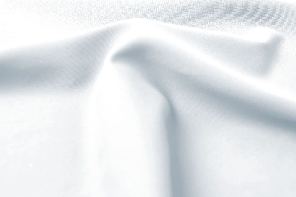 Badeanzugstoff matt Silberweiß