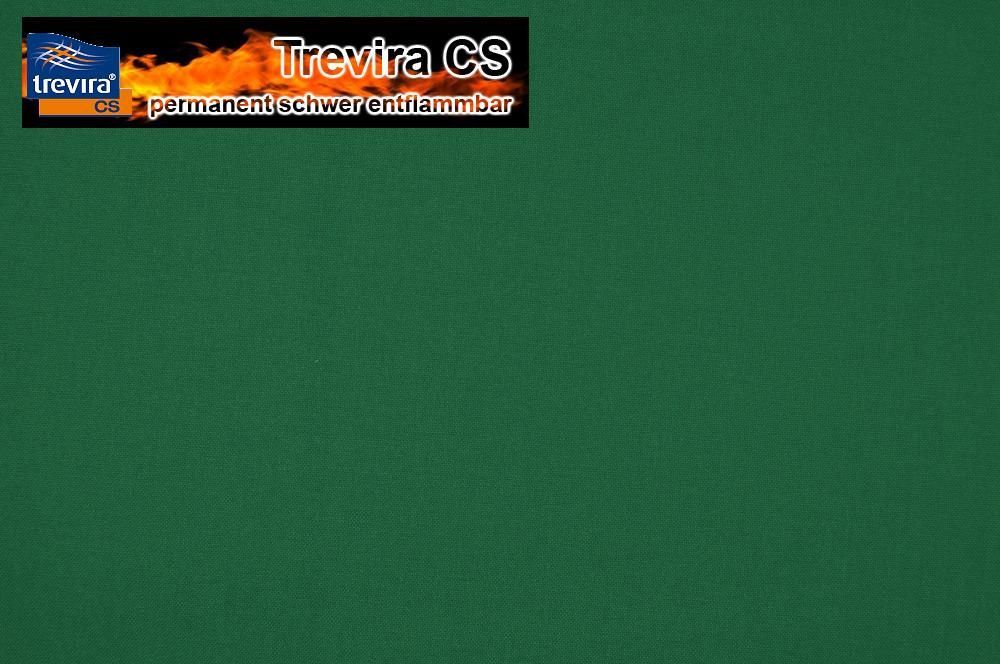 Trevira CS - 160 cm breit - permanent schwer entflammbar - Grün - 1,0 Meter 