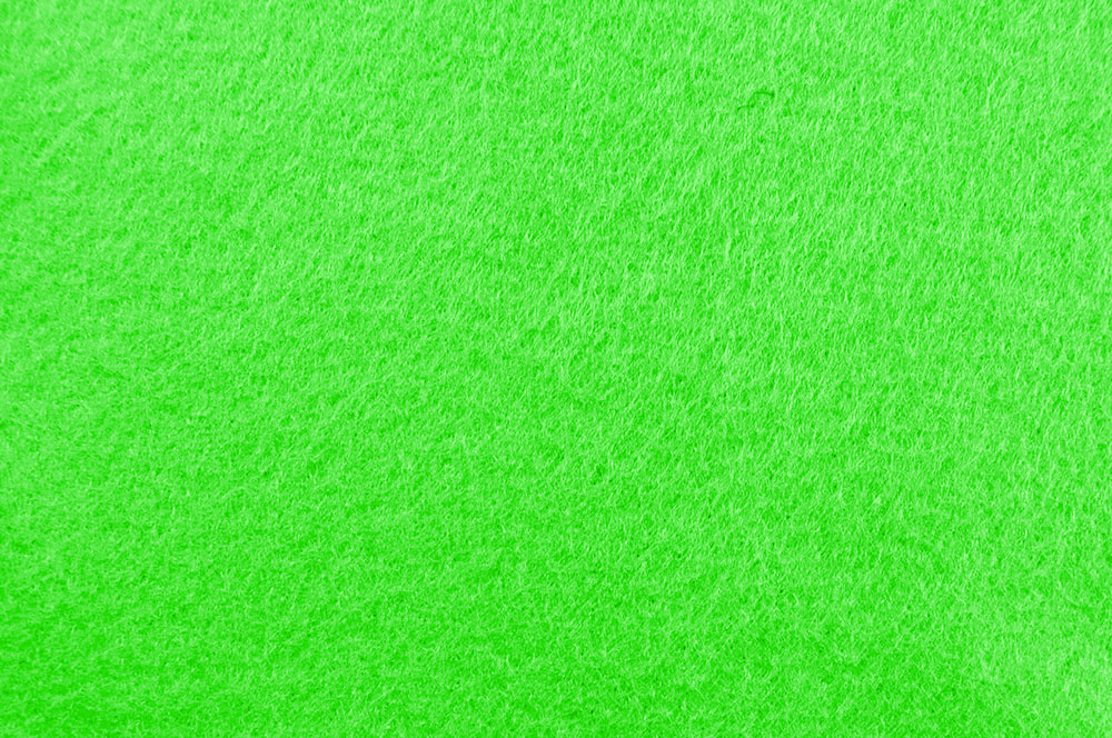 Filz 100 cm breit - 1,5 mm stark Neon-Grün