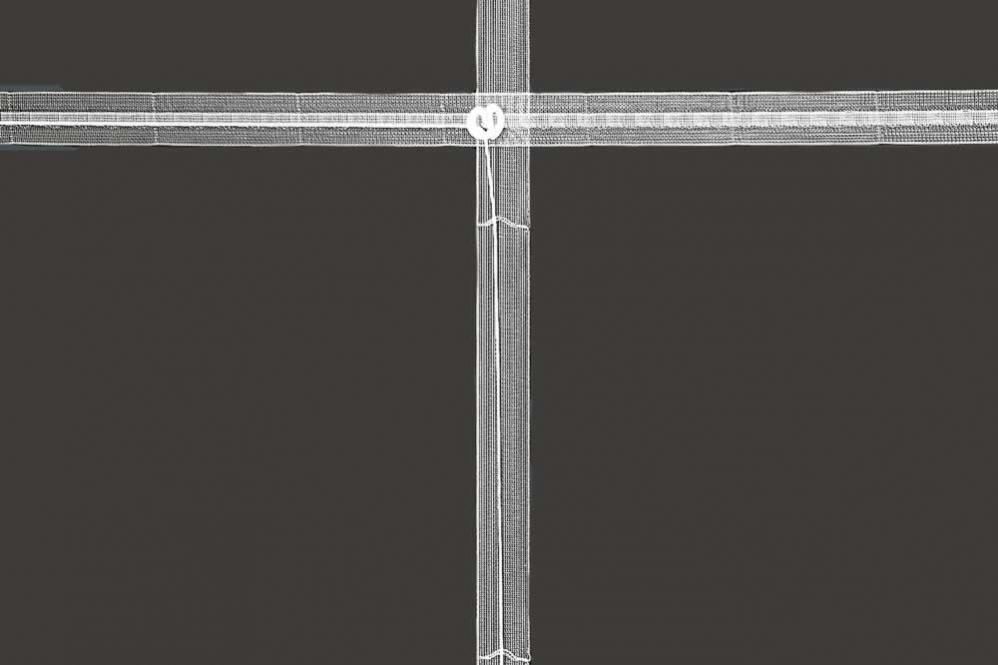 Raffrolloschnur - Weiß 