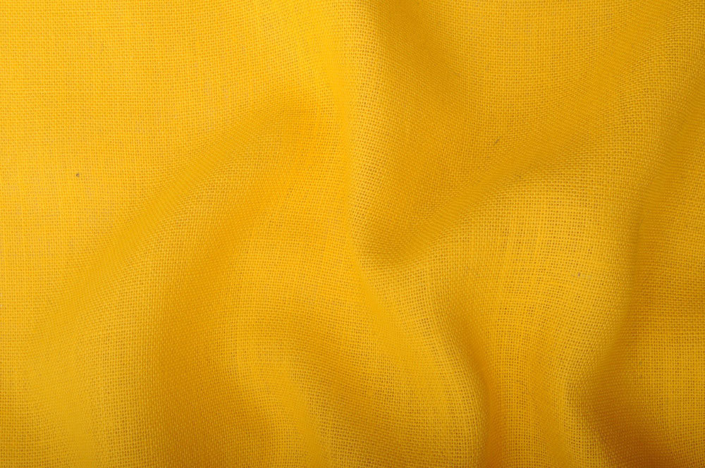 Indianer Jute farbig - 120 cm breit Gelb