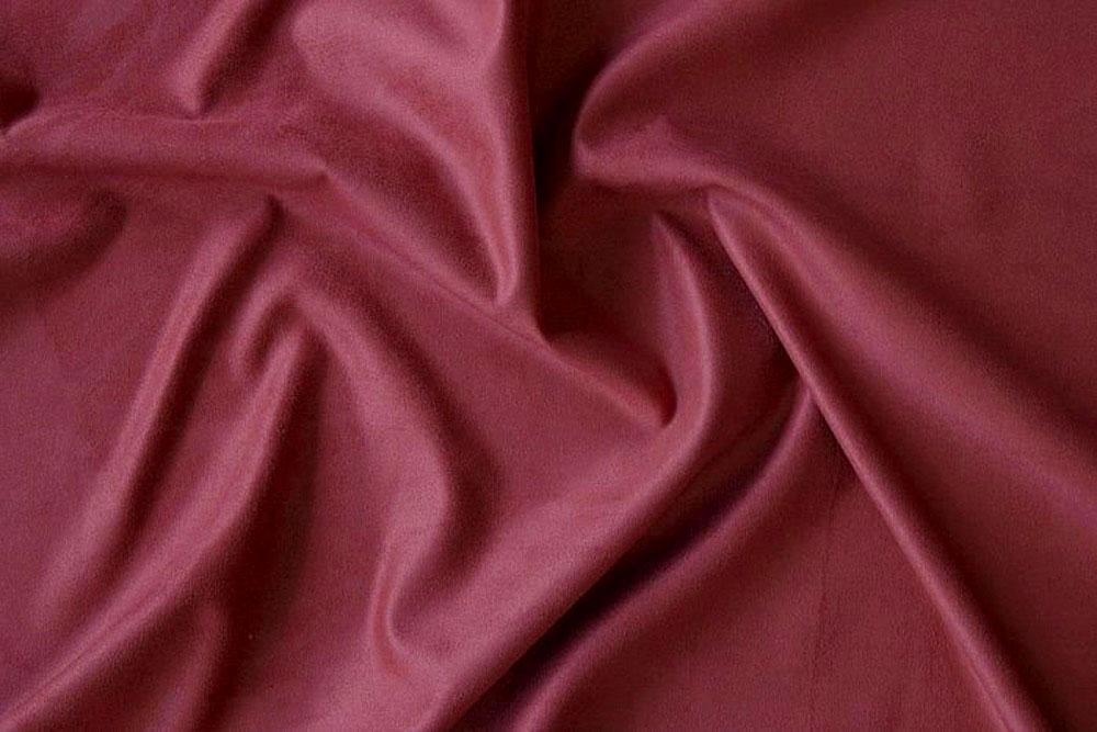 Wildleder Imitat - Deluxe Bordeaux