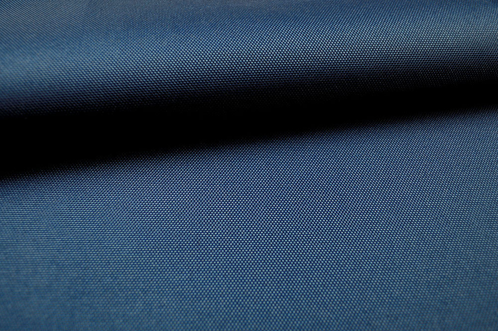 Polyester-Stoff - reißfest und wasserdicht - Dunkelblau - B-Ware 