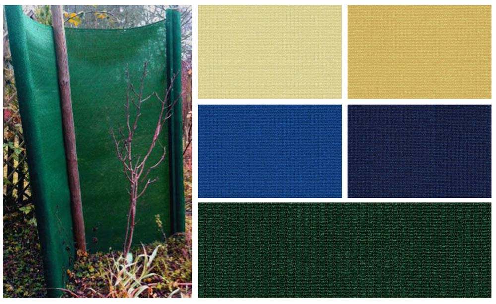 Wind- und Sichtschutzgewebe Deluxe - 4 Meter breit bzw. hoch 