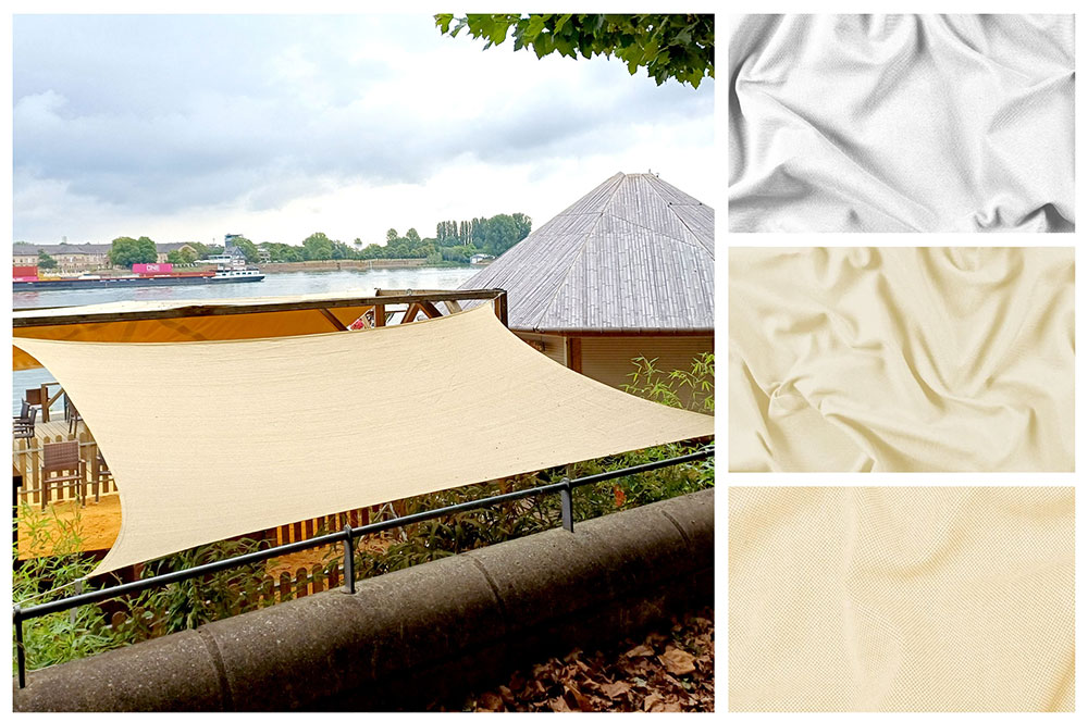 Sonnenschutz-Gewebe light Colour - 280 cm breit 