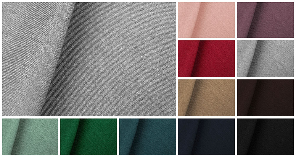 Universalstoff Melange - Diagonal-Elastik 