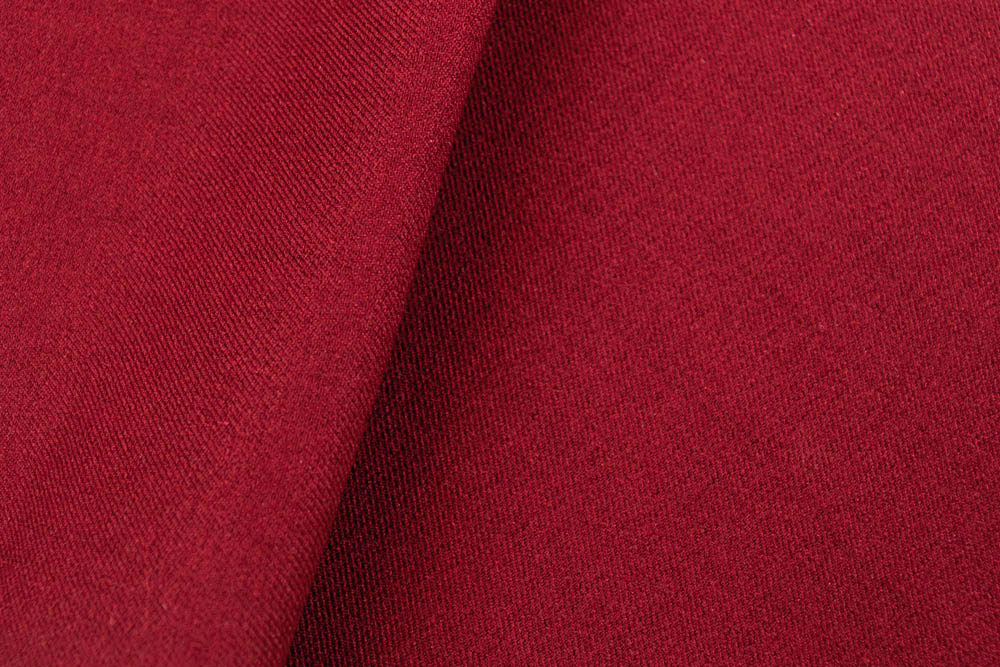 Universalstoff Melange - Diagonal-Elastik Rot