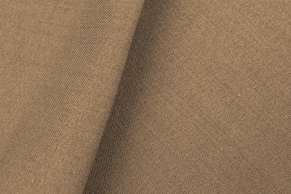 Universalstoff Melange - Diagonal-Elastik Hellbraun