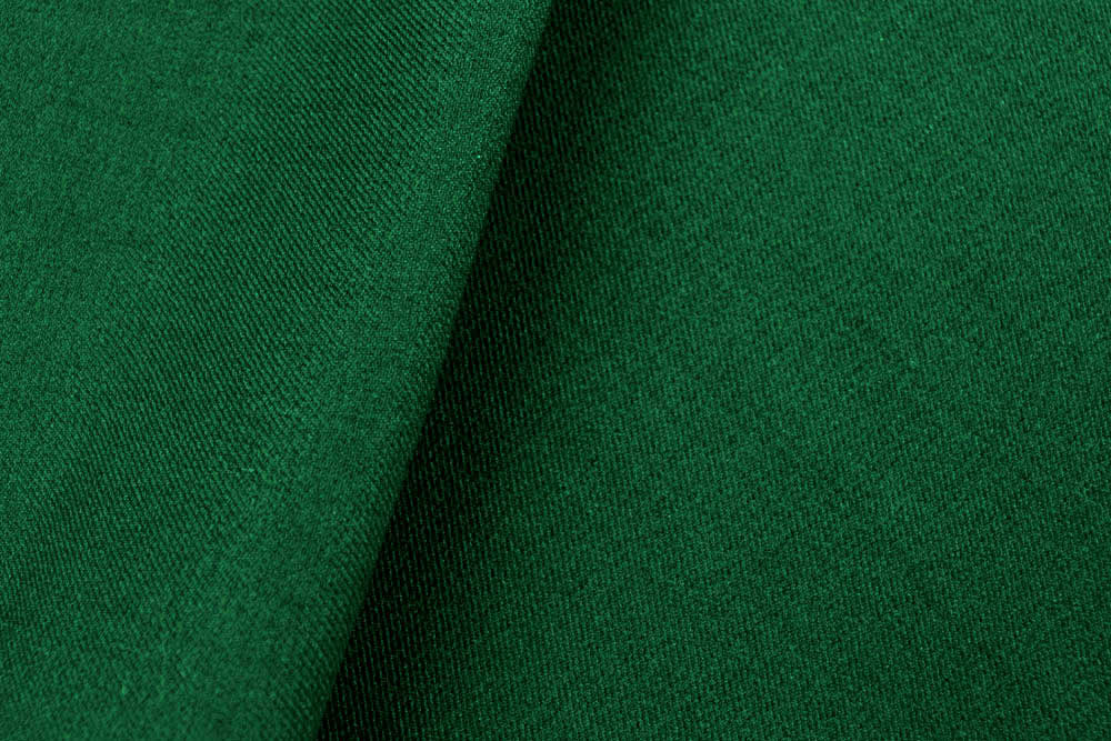 Universalstoff Melange - Diagonal-Elastik Dunkelgrün