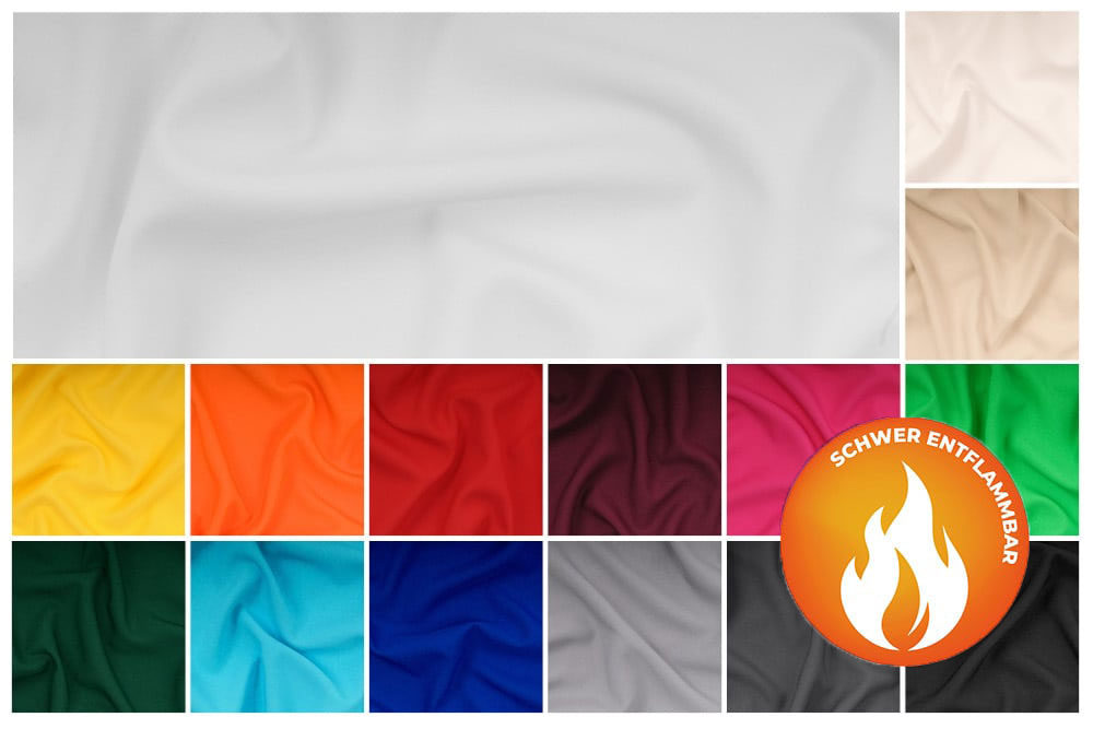 Universal Stoff B1 - schwer entflammbar 