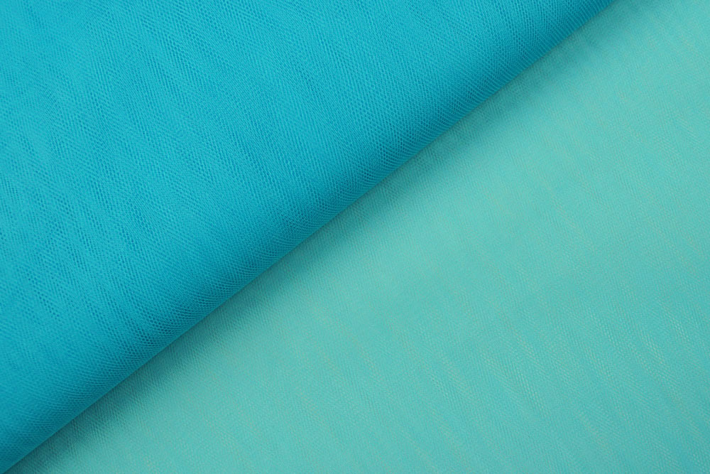Tüll Pastell Aqua