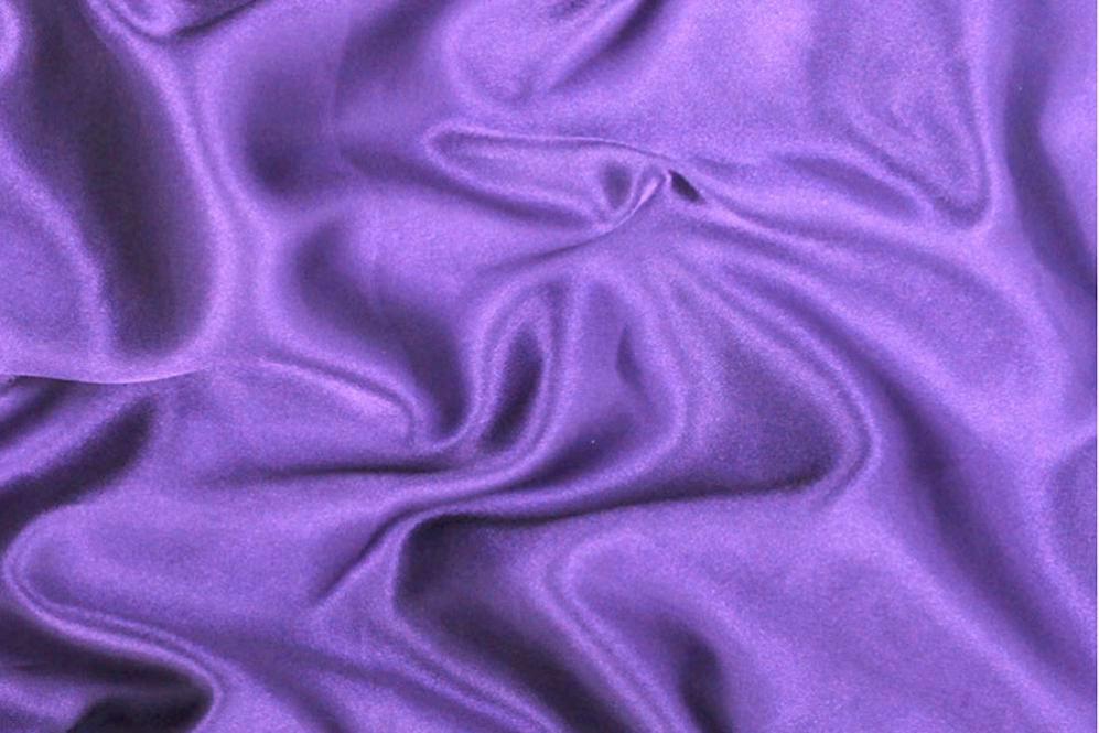 Satin Stoff Lila