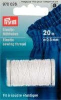 Elastic-Nähfaden Weiß - 20 Meter 