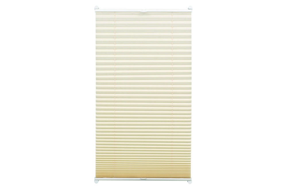 EASYFIX Thermo-Plissee - 2 Bedienschienen - 40 x 130 cm - Elfenbein 