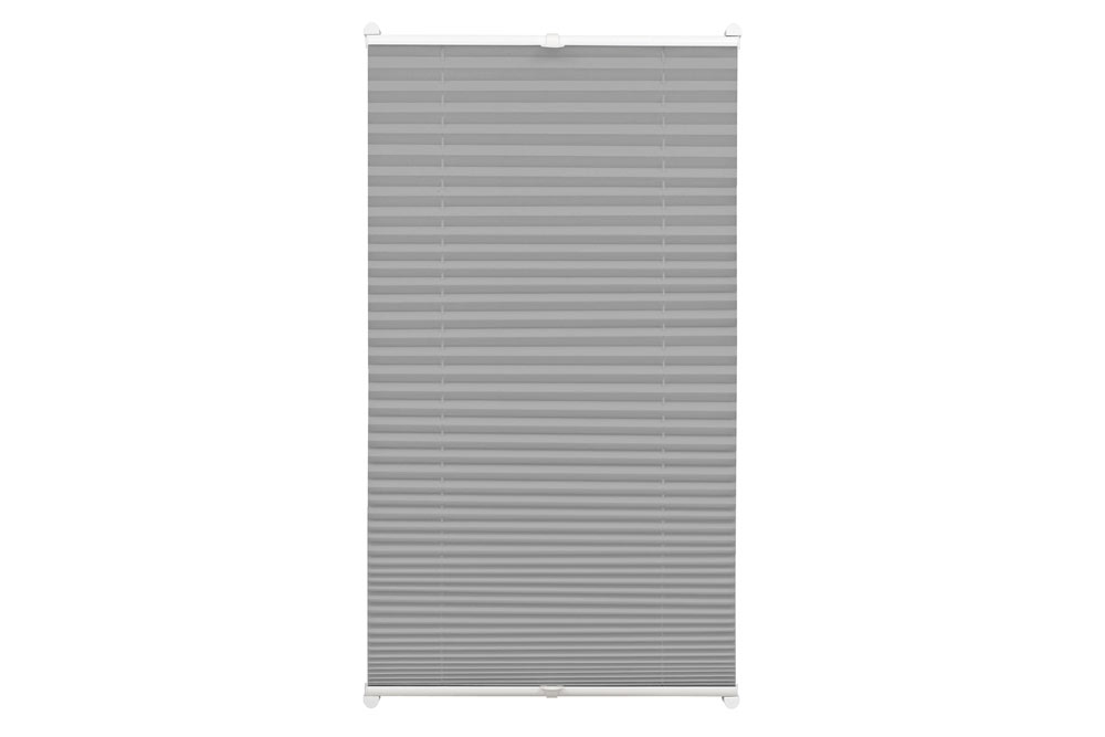 EASYFIX Plissee - 2 Bedienschienen - 40 x 130 cm - Schiefer 