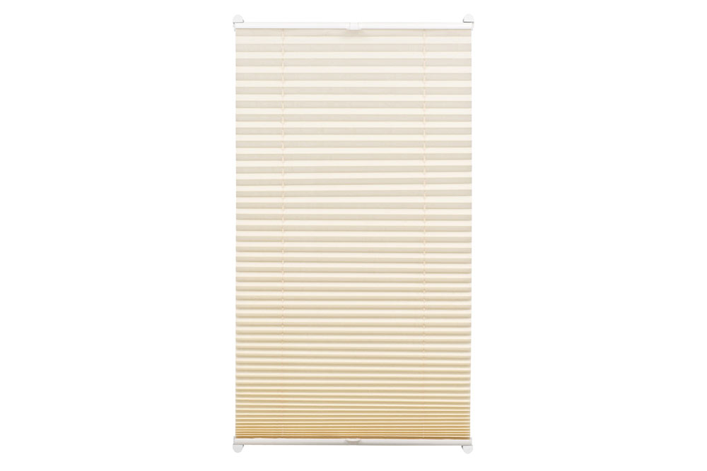 EASYFIX Plissee - 2 Bedienschienen - 40 x 130 cm - Creme 