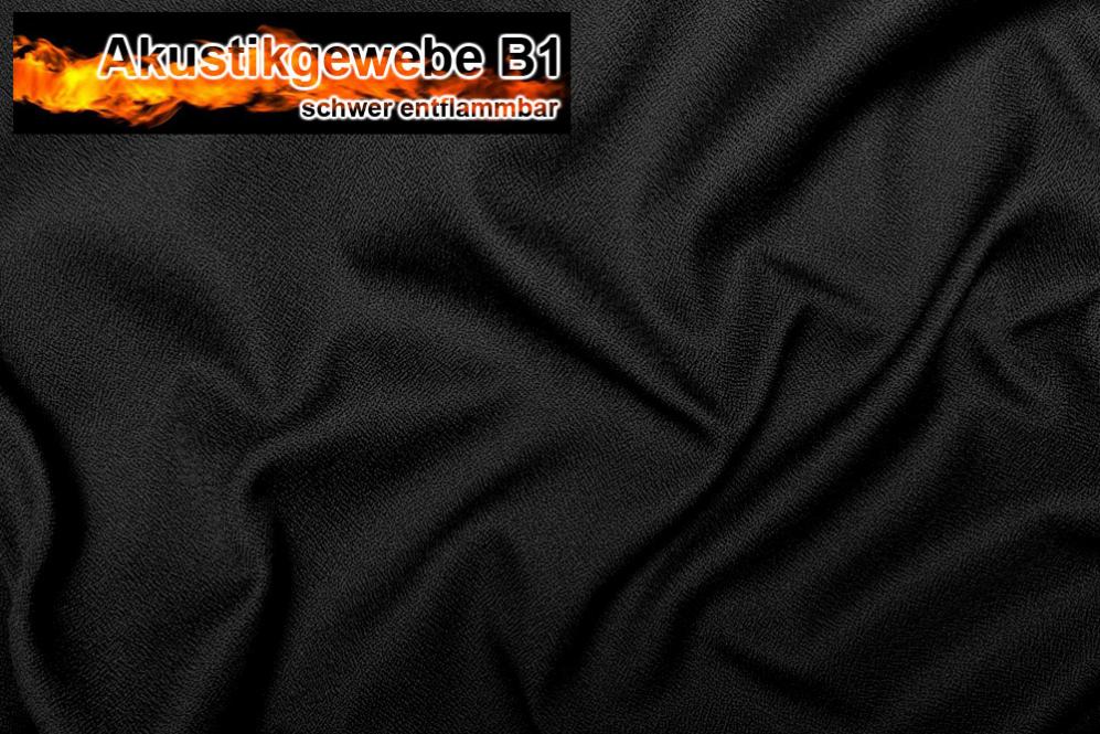 Akustikgewebe schwer entflammbar- 300 cm