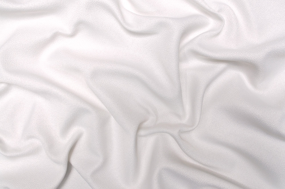 Akustikgewebe - permanent schwer entflammbar - Weiß 