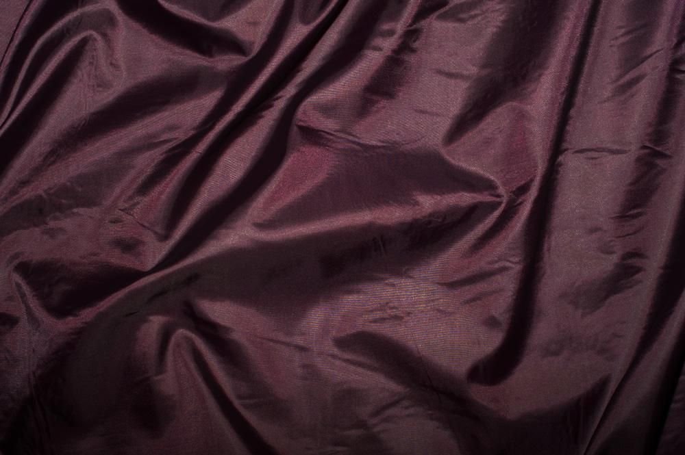 Futter Taft - Aubergine - 1,0 Meter 