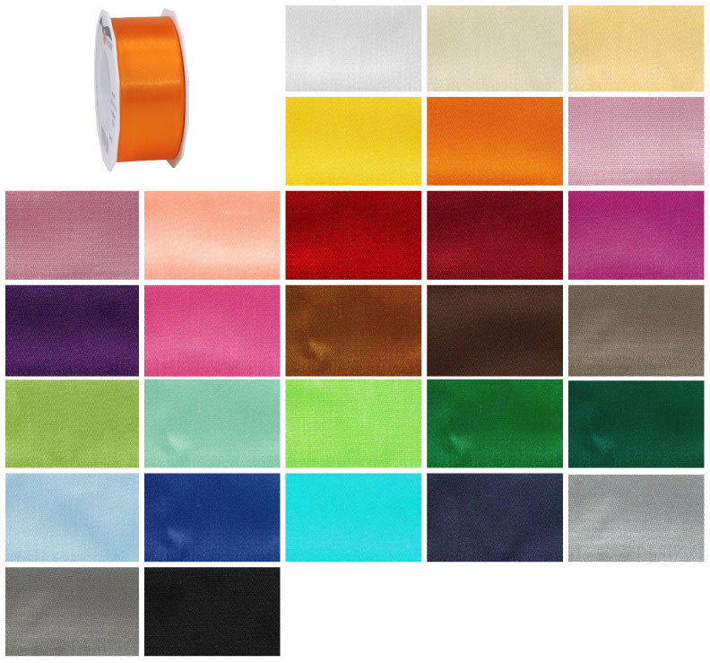 Satinband 40 mm - 25 m-Rolle 