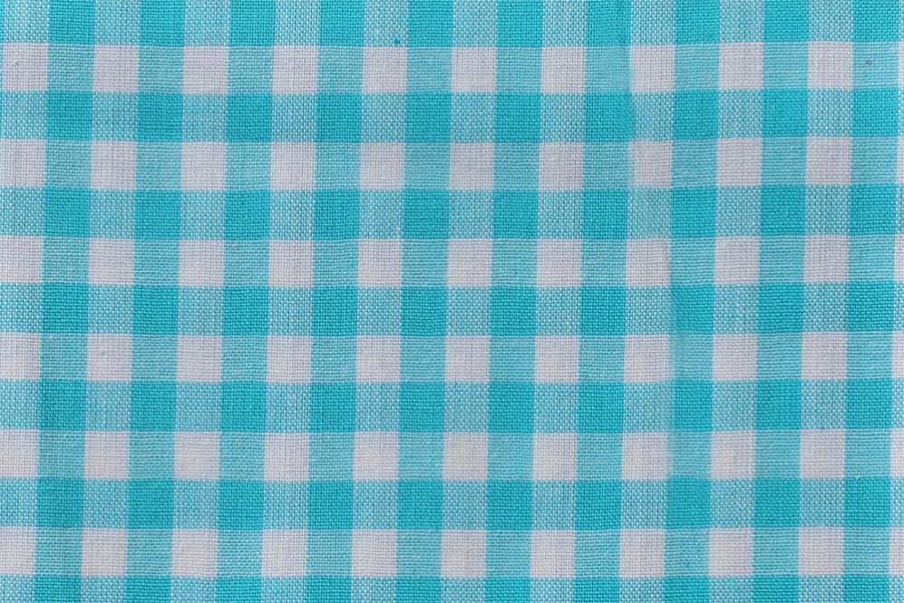Vichy-Karo Tirol - 4 mm - Türkis - 3,0 Meter 