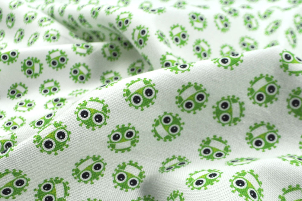 Baumwollstoff - Bazillus 