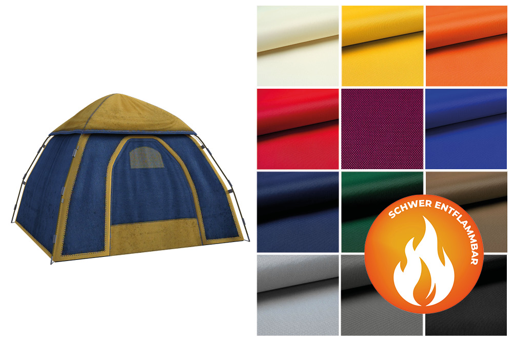 Zeltstoff Hightech B1 - 240 g - Fluorcarbon 