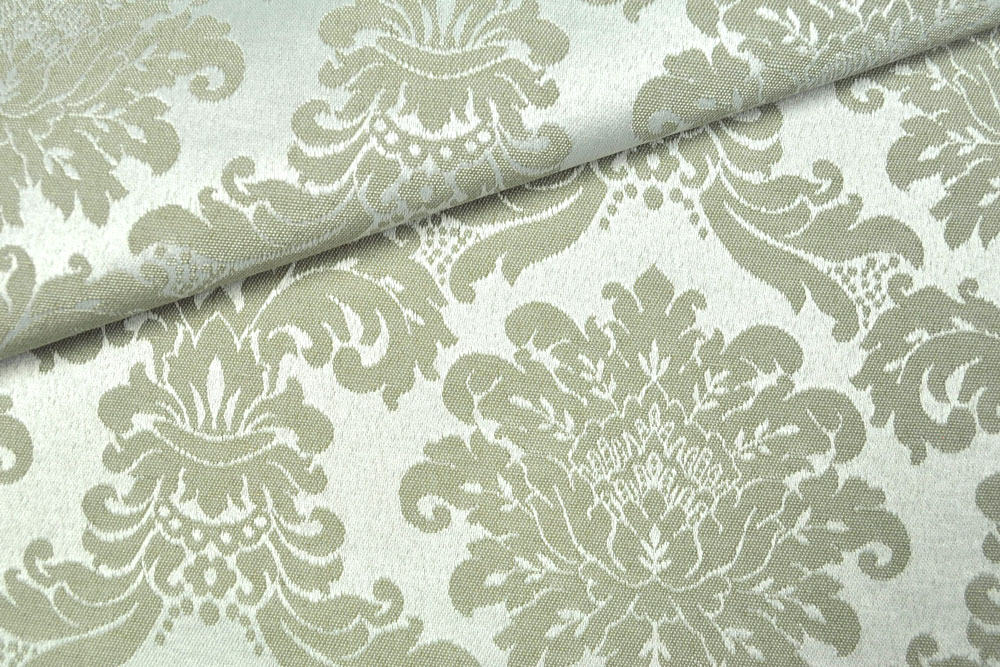 Jacquard-Dekostoff - Herzogin Victoria - Creme 
