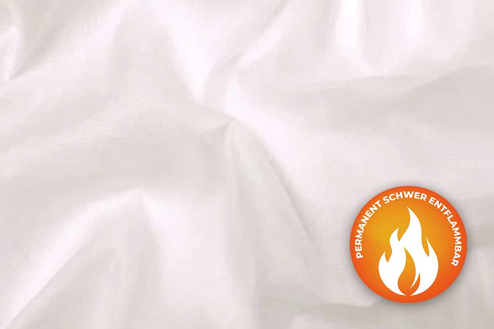 Schleiernessel - Trevira CS - 610 cm - Creme 