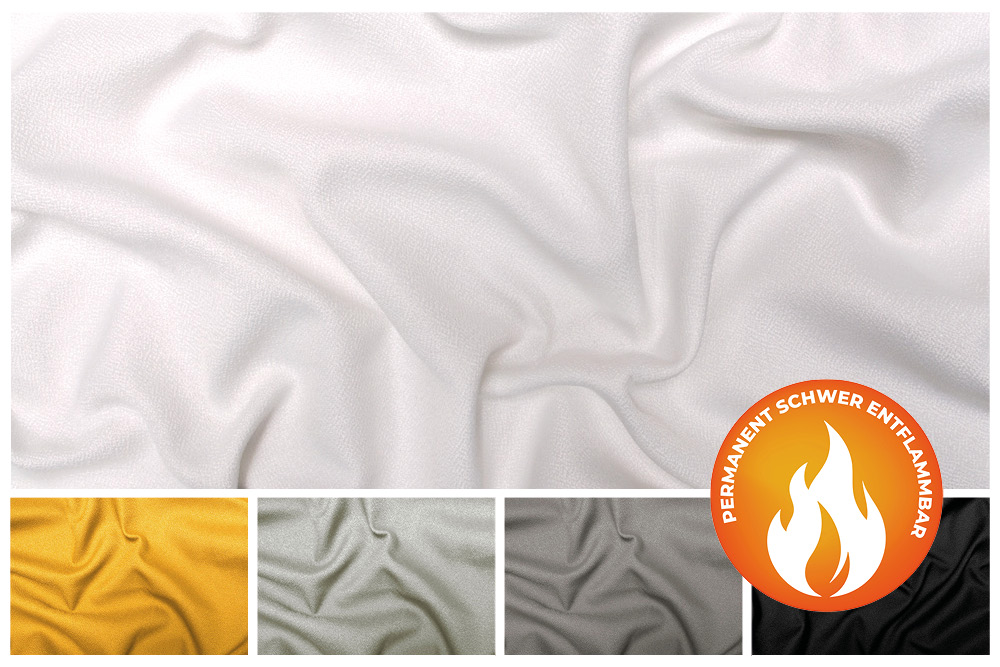 Akustikgewebe - permanent schwer entflammbar - 300 cm 