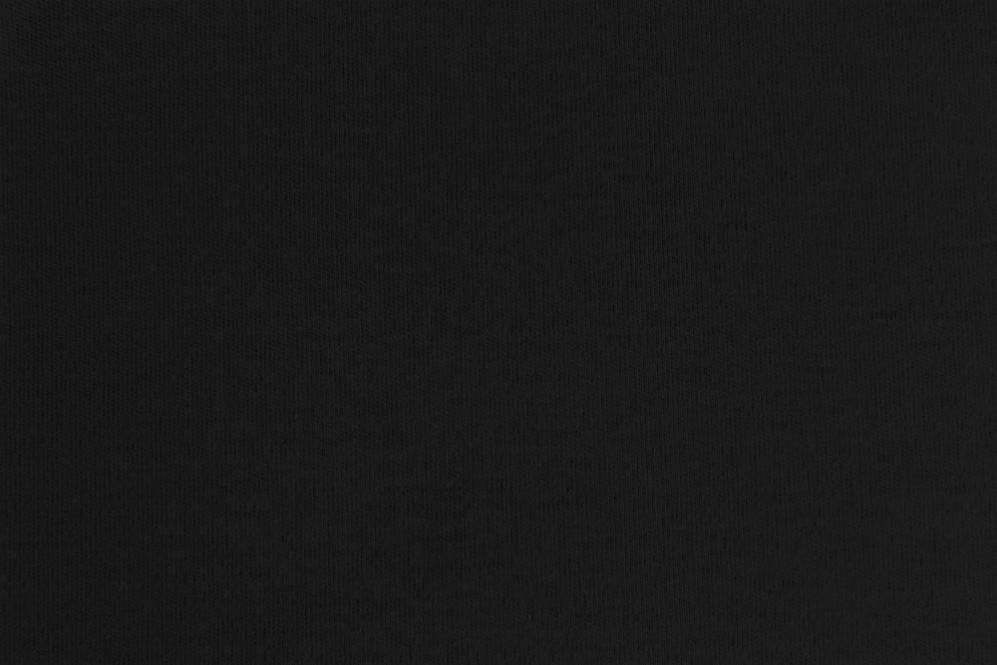 Strickbündchen - glatt Schwarz