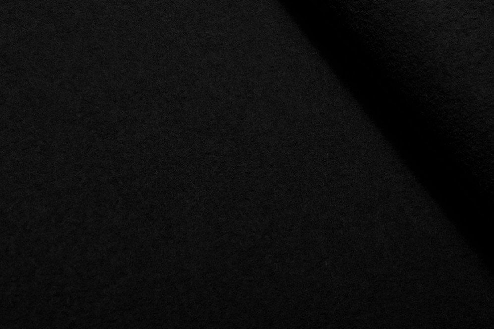 Walkloden - 100% Wolle Schwarz