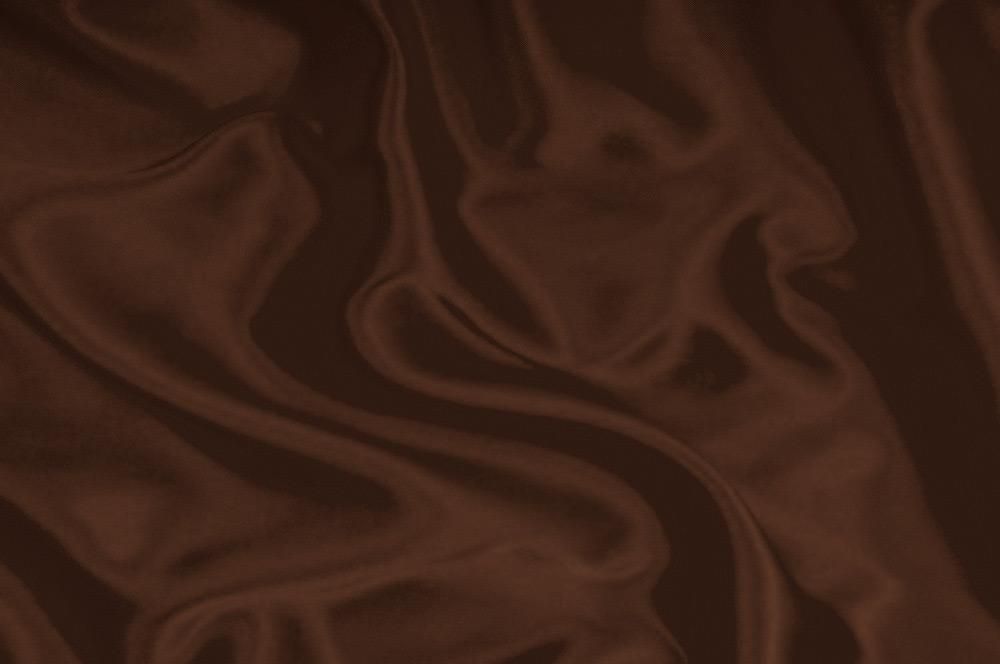 Bekleidungsstoff Satin - Seidentouch Braun